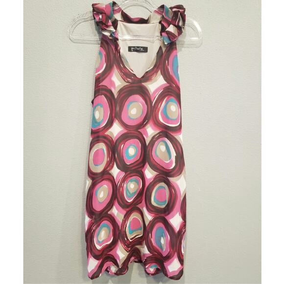 Private gallery medium abstract circle colorful dress - Picture 1 of 6